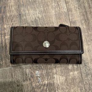 Coach Signature Canvas wallet